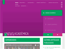 Tablet Screenshot of colegiomedicodebolivia.org.bo